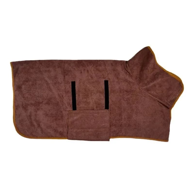 Absorbent Pet Bathrobe Quick Drying Dog Towel for Large &amp; Small Dogs Cat Bathrobe Clean Pet Supplies
