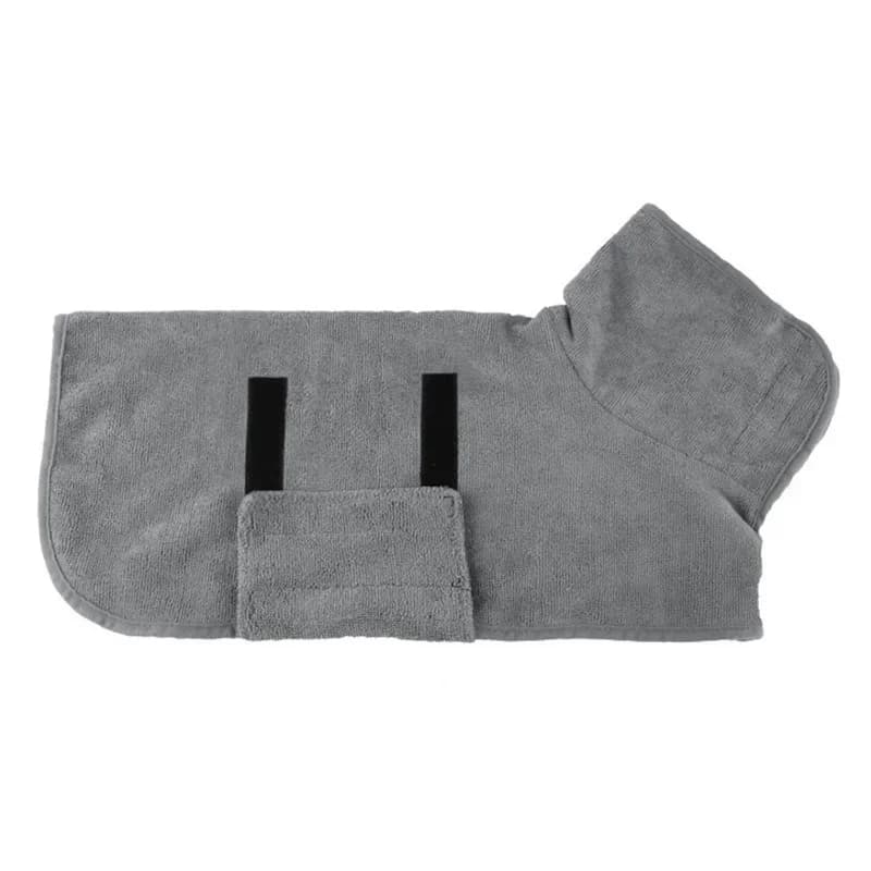 Absorbent Pet Bathrobe Quick Drying Dog Towel for Large &amp; Small Dogs Cat Bathrobe Clean Pet Supplies
