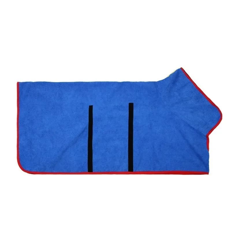 Absorbent Pet Bathrobe Quick Drying Dog Towel for Large &amp; Small Dogs Cat Bathrobe Clean Pet Supplies