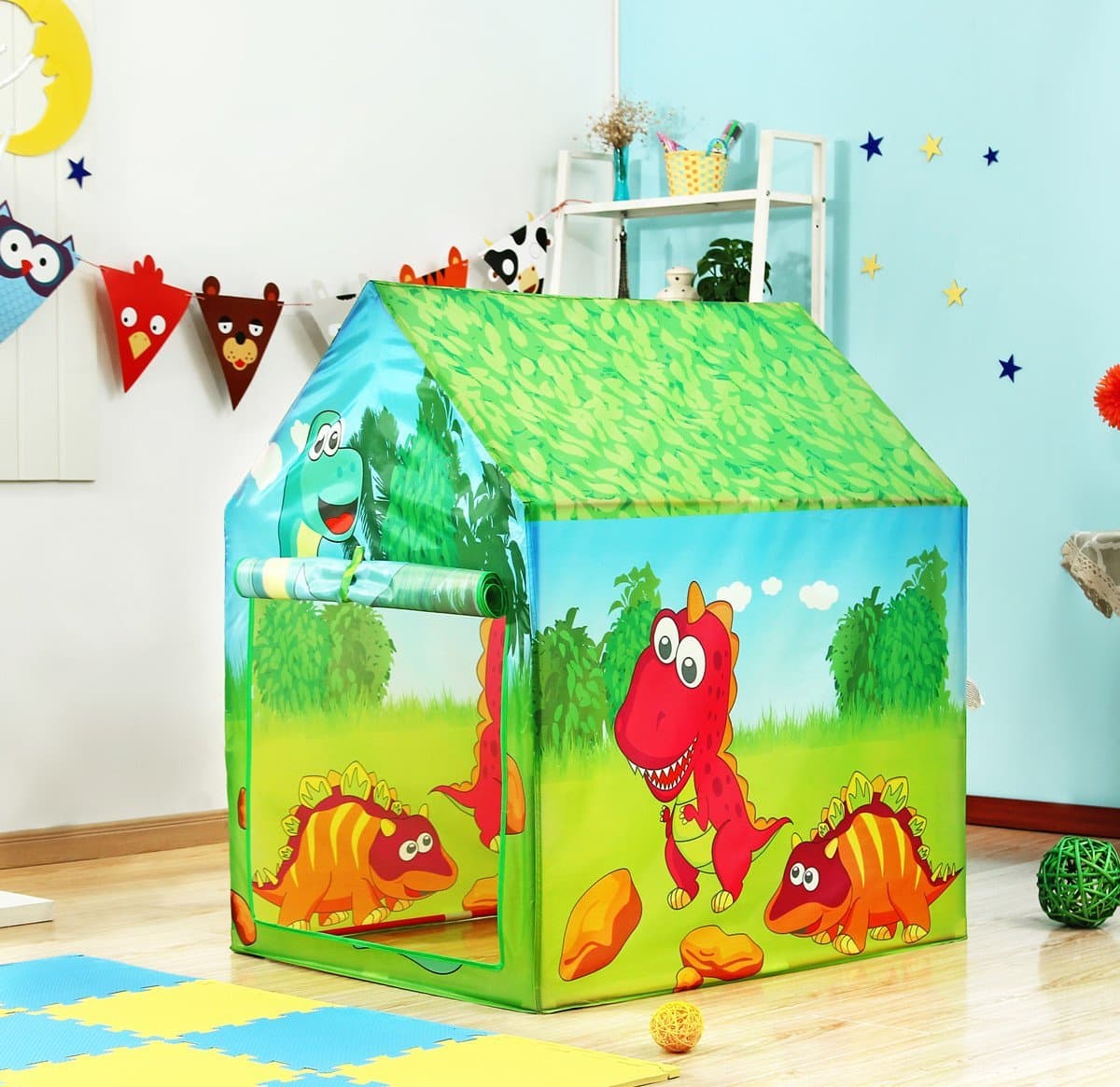 Namiot domek dla dzieci suchy basen dino IPLAY