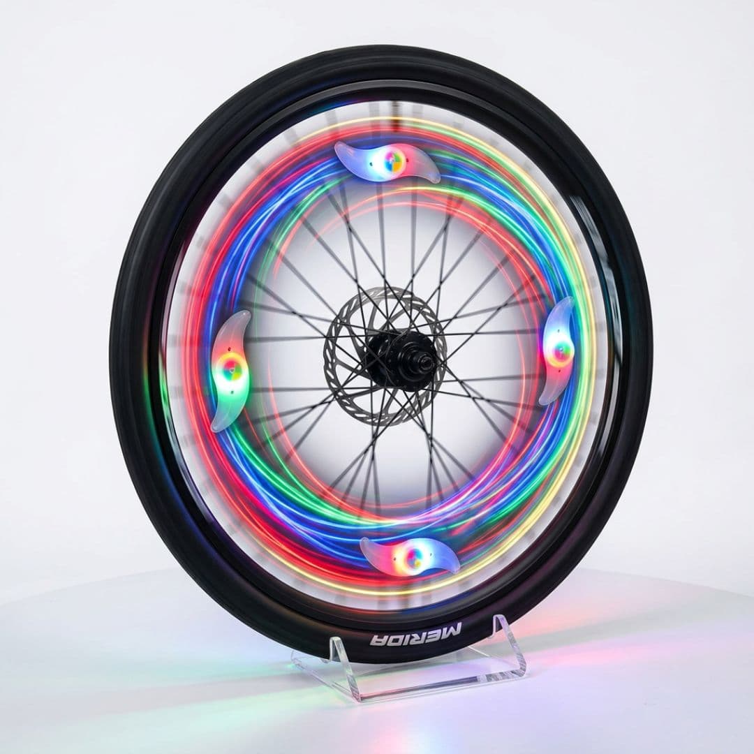 C00_tds0915_Lapka rowerowa LED na szprychy 1x
