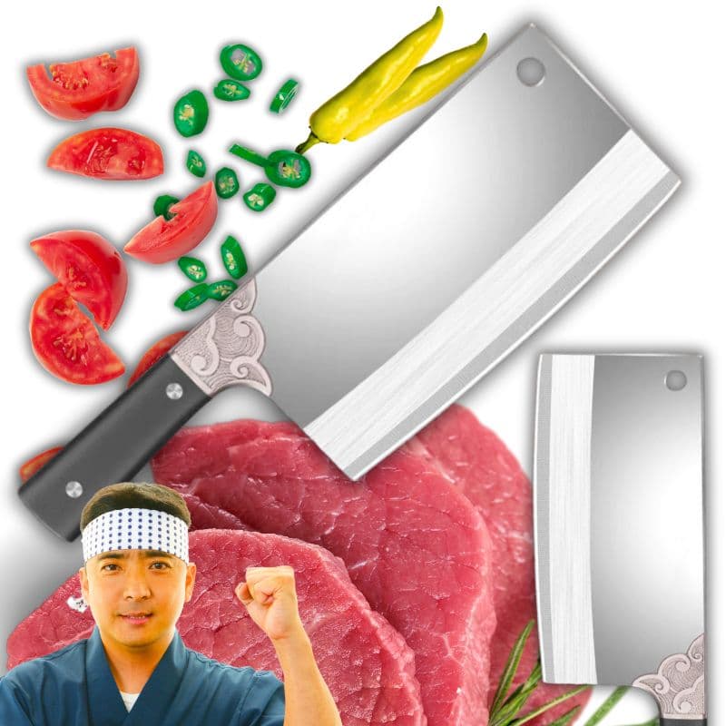 A8_tds0588_Nóż tasak Japoński KnifeKOKURA