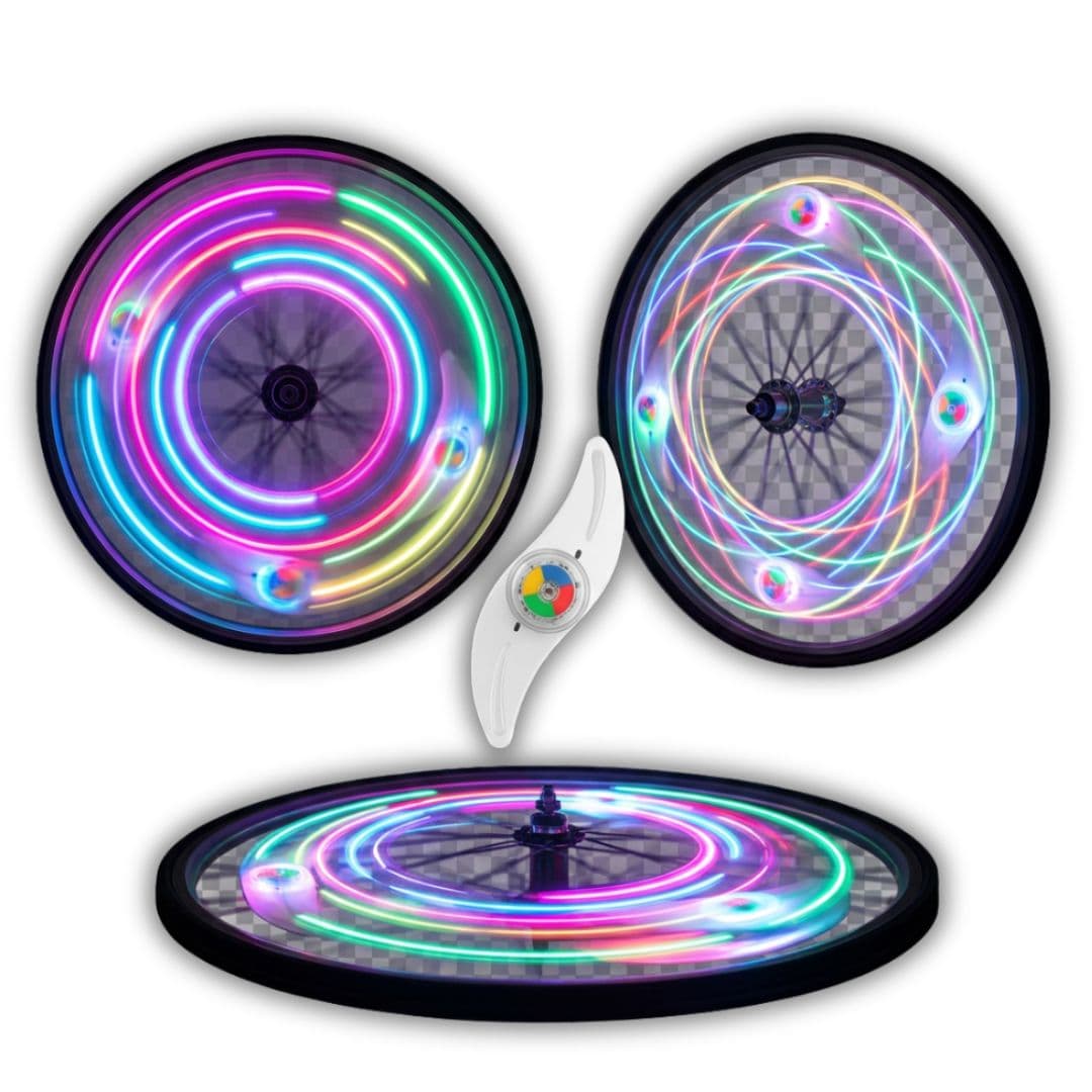 C00_tds0915_Lapka rowerowa LED na szprychy 1x