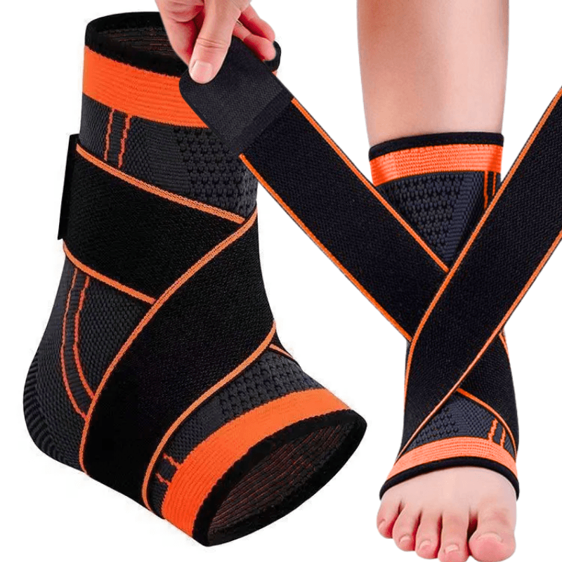 B1_tds0685_Opaska stabilizator stawu skokowego stopy ORANGE