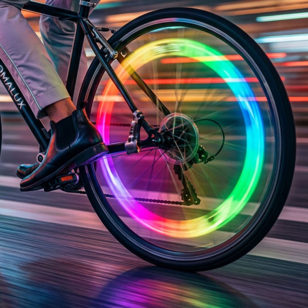 C00_tds0915_Lapka rowerowa LED na szprychy 1x