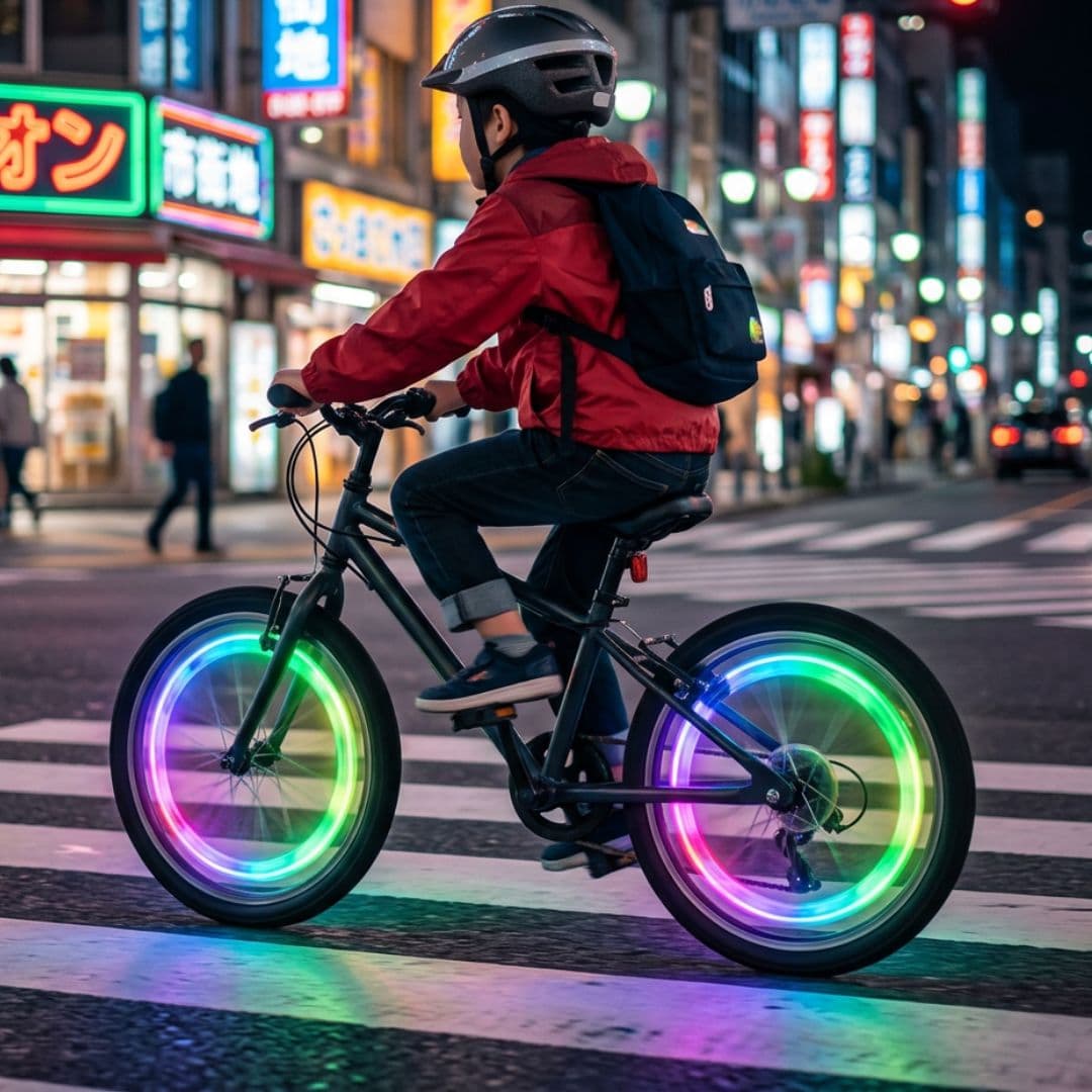 C00_tds0915_Lapka rowerowa LED na szprychy 1x