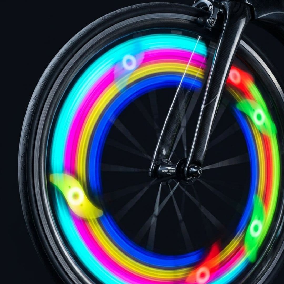 C00_tds0915_Lapka rowerowa LED na szprychy 1x