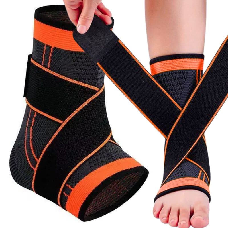 B1_tds0685_Opaska stabilizator stawu skokowego stopy ORANGE